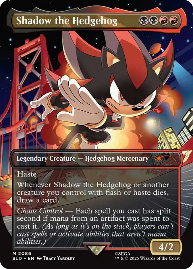 Card image of Shadow the Hedgehog