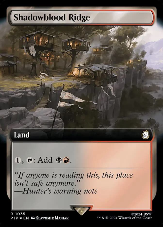 Card image of Shadowblood Ridge