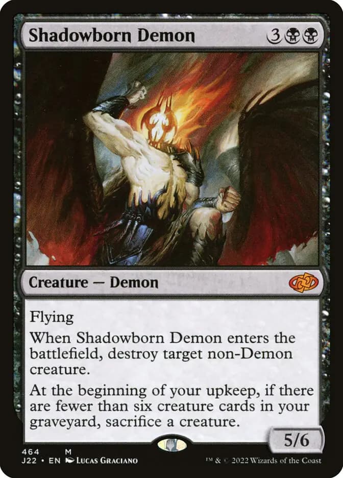Card image of Shadowborn Demon