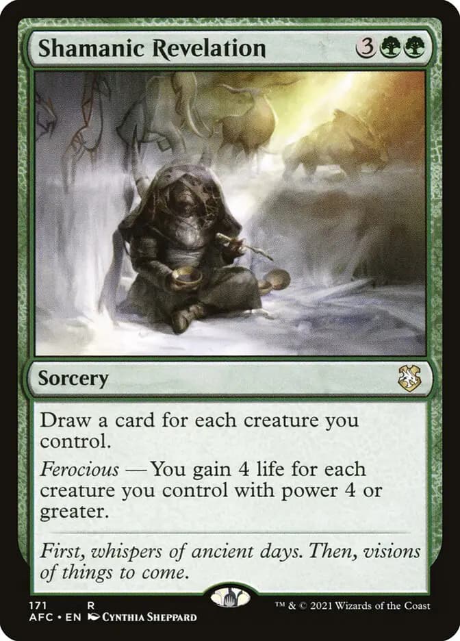 Card image of Shamanic Revelation