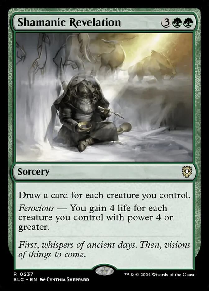 Card image of Shamanic Revelation