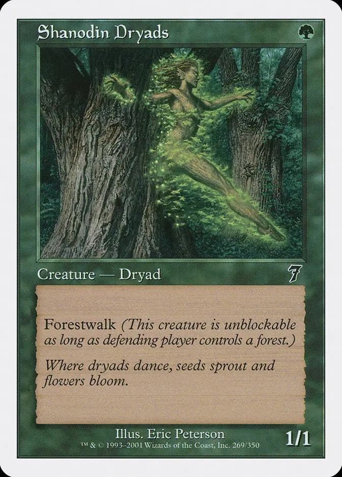 Card image of Shanodin Dryads