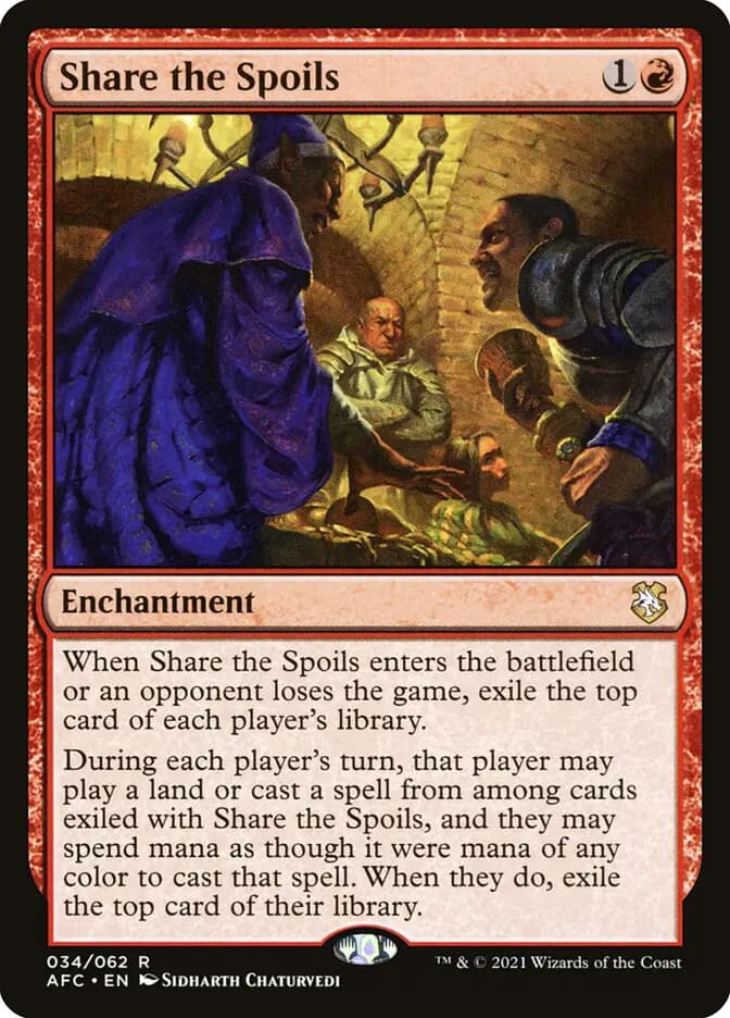 Card image of Share the Spoils