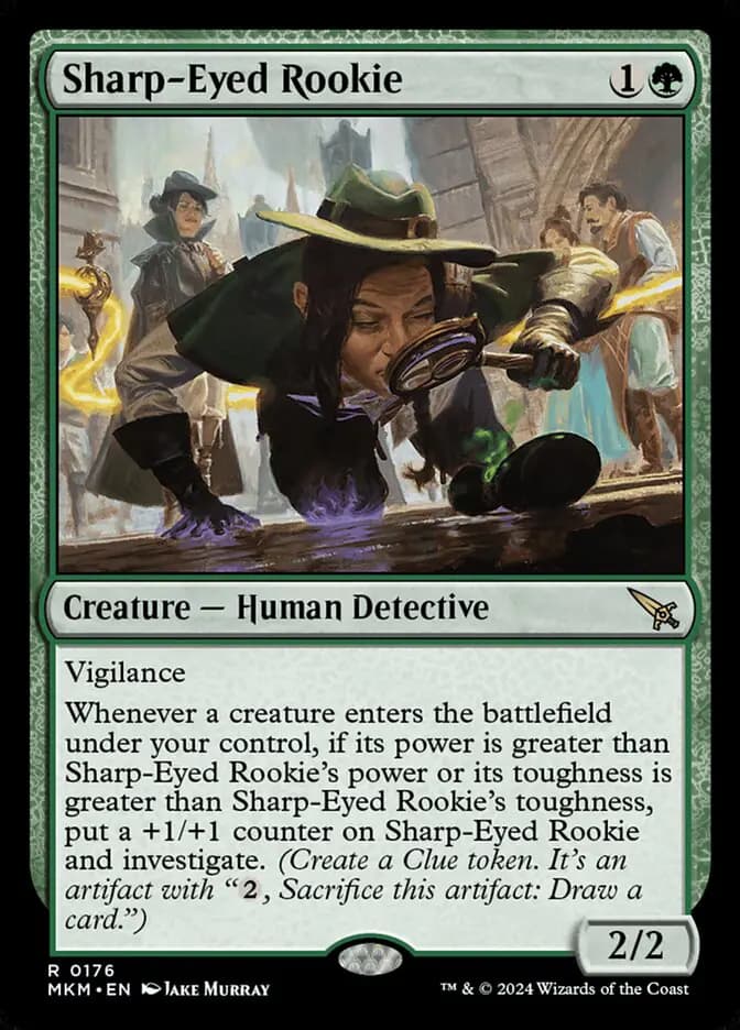 Card image of Sharp-Eyed Rookie