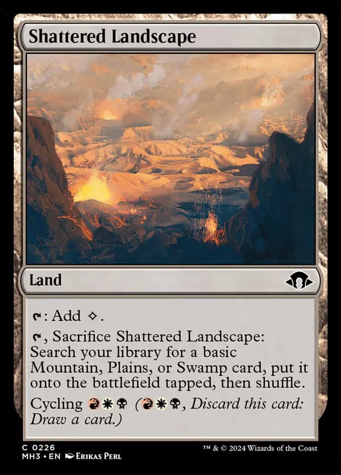 Card image of Shattered Landscape