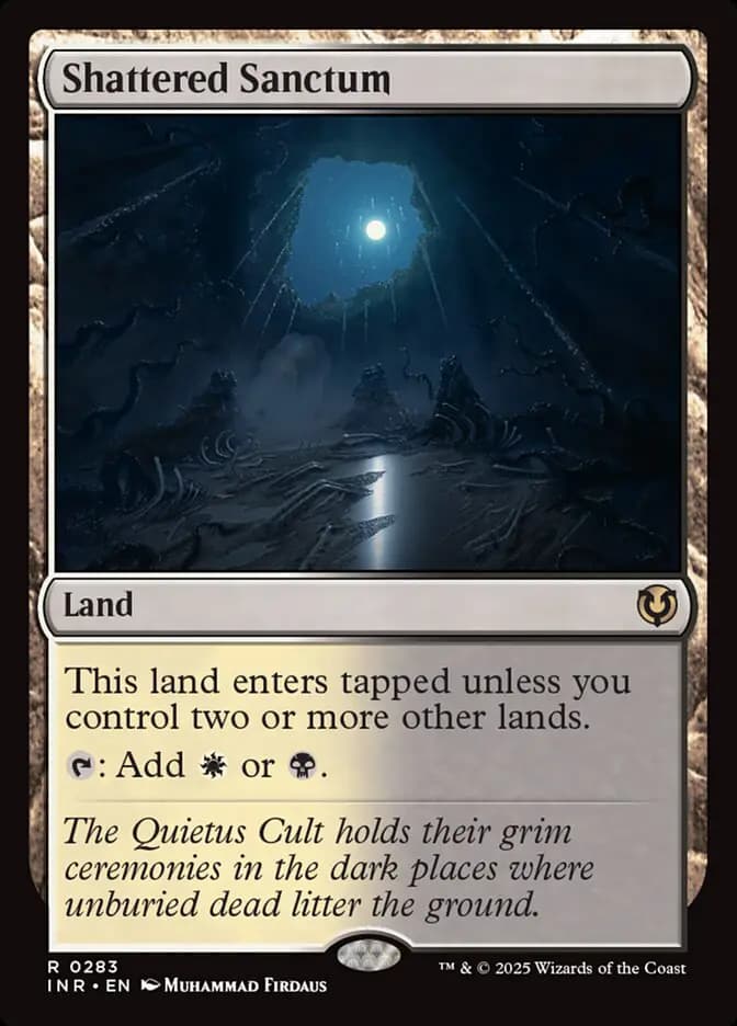 Card image of Shattered Sanctum