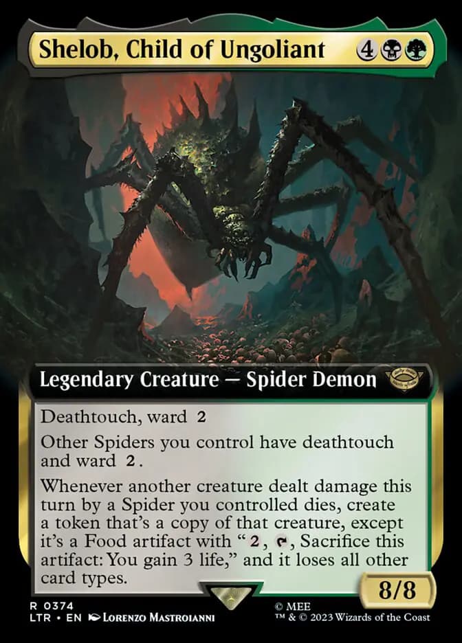 Card image of Shelob, Child of Ungoliant