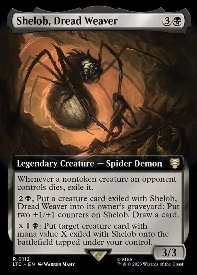 Card image of Shelob, Dread Weaver