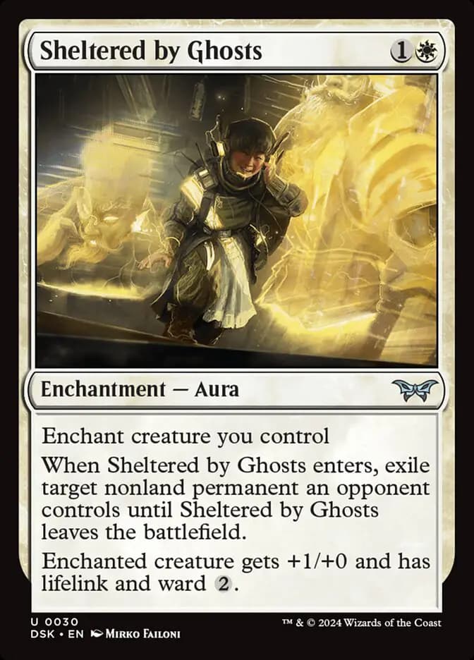 Card image of Sheltered by Ghosts