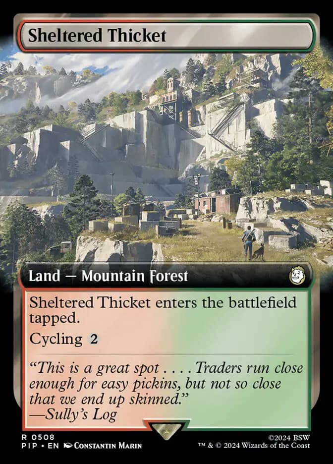 Card image of Sheltered Thicket