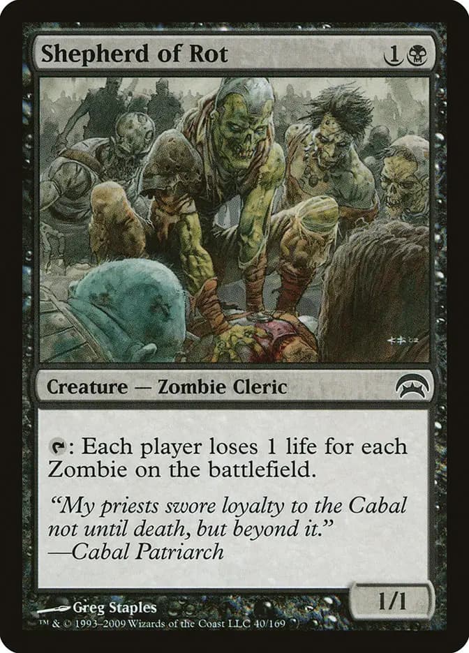 Card image of Shepherd of Rot