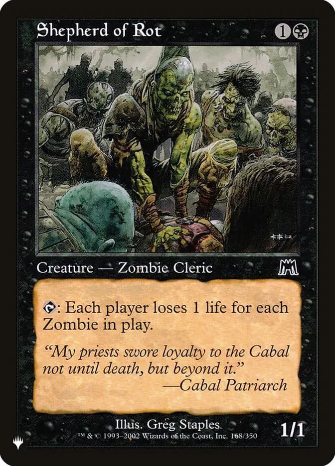 Card image of Shepherd of Rot