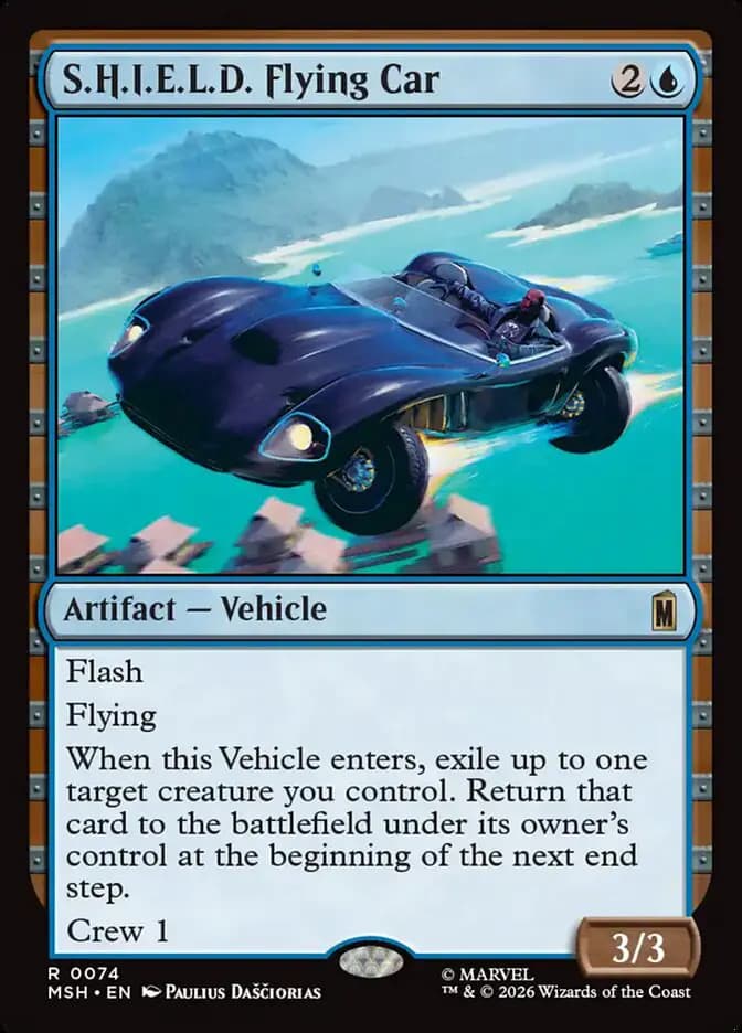 Card image of S.H.I.E.L.D. Flying Car