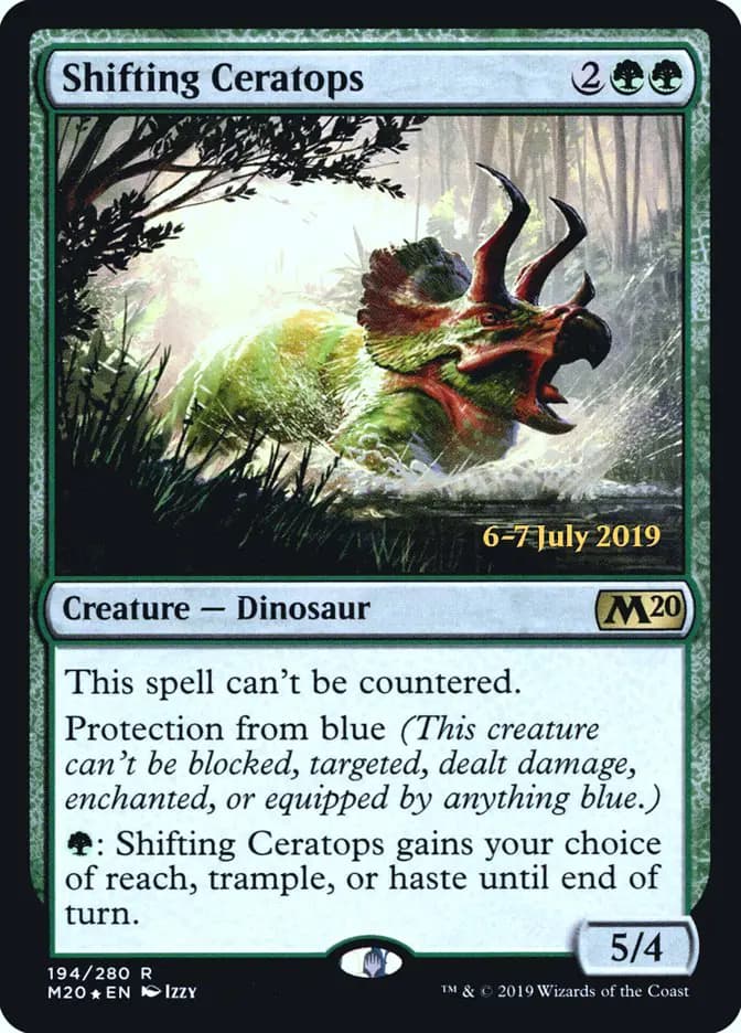 Card image of Shifting Ceratops