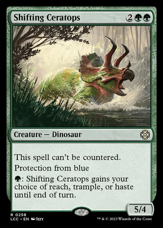 Card image of Shifting Ceratops