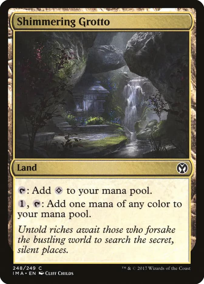 Card image of Shimmering Grotto