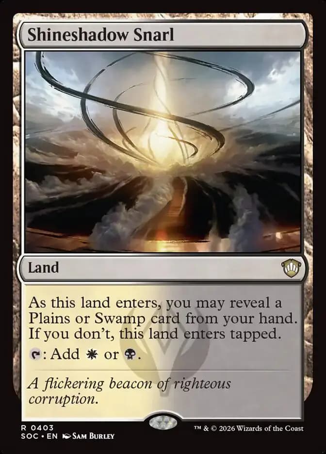 Card image of Shineshadow Snarl