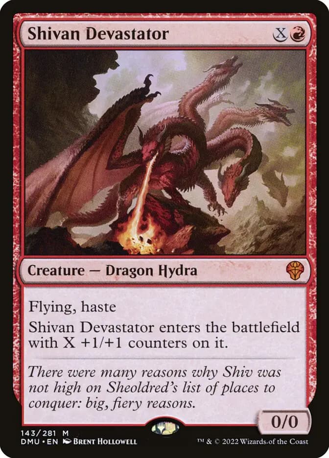 Card image of Shivan Devastator