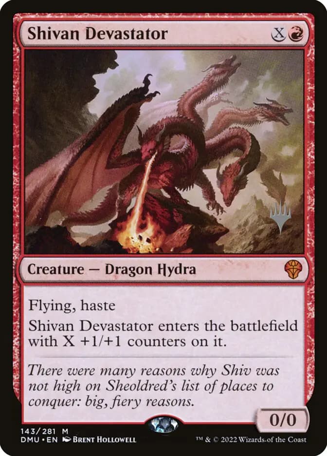 Card image of Shivan Devastator