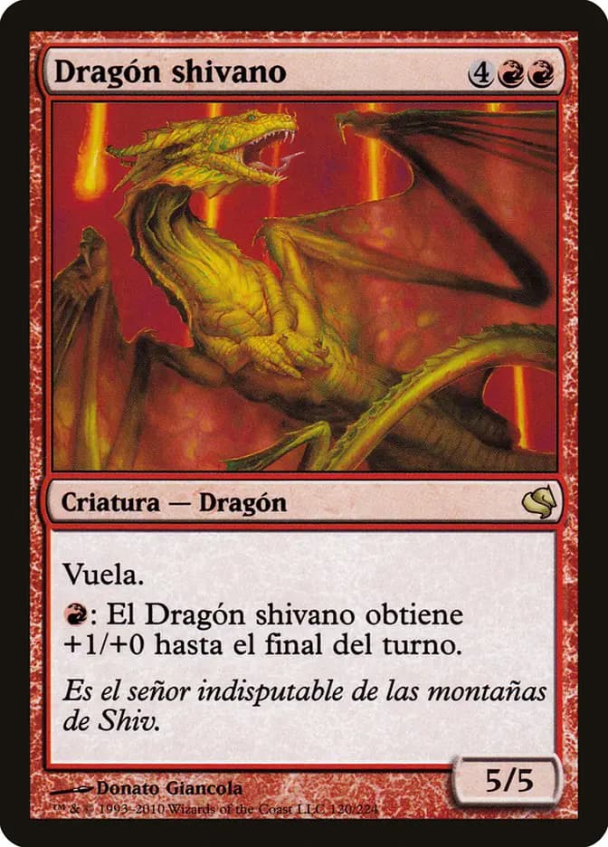 Card image of Shivan Dragon