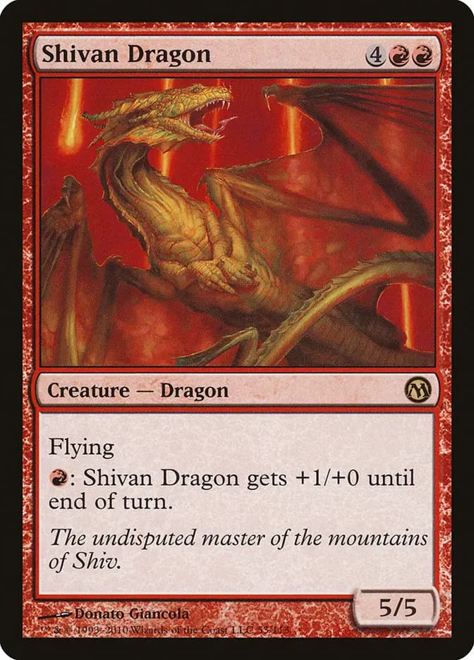 Card image of Shivan Dragon