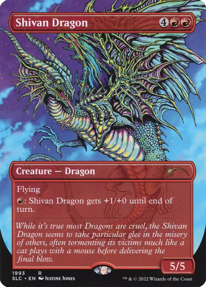 Card image of Shivan Dragon