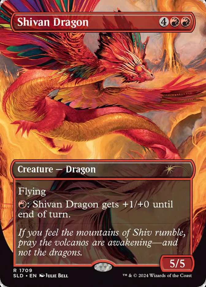 Card image of Shivan Dragon