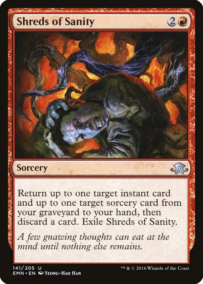 Card image of Shreds of Sanity