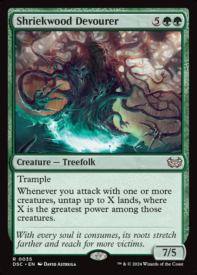 Card image of Shriekwood Devourer