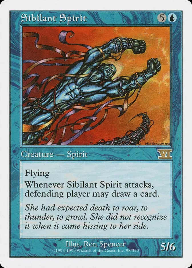 Card image of Sibilant Spirit