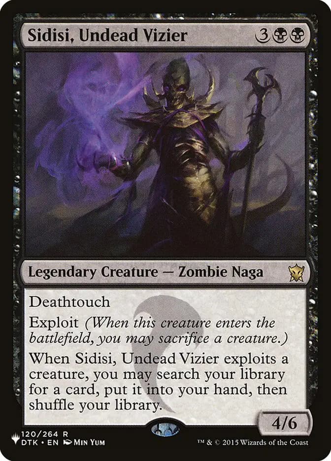 Card image of Sidisi, Undead Vizier