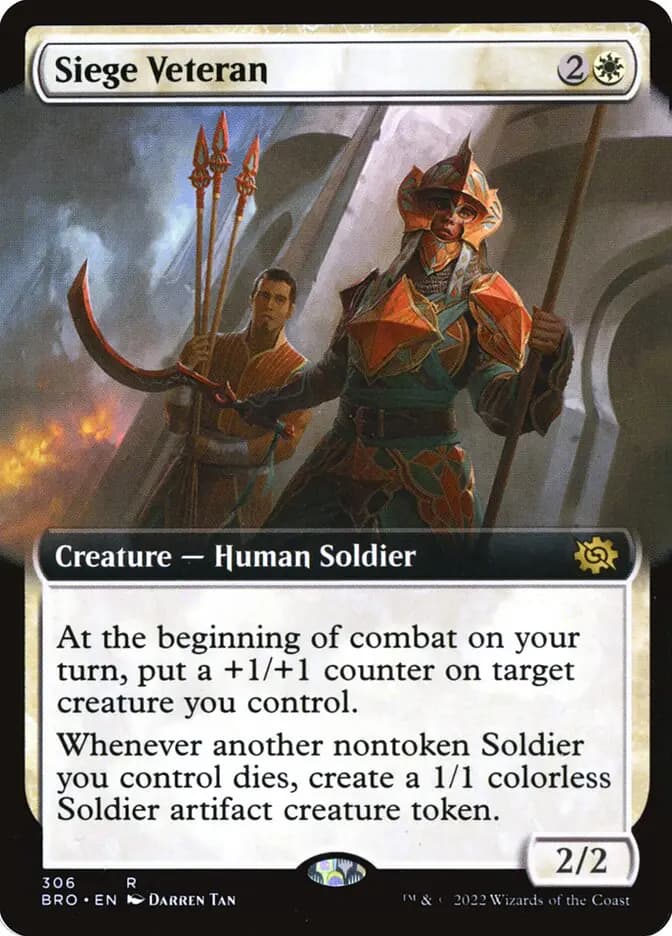 Card image of Siege Veteran