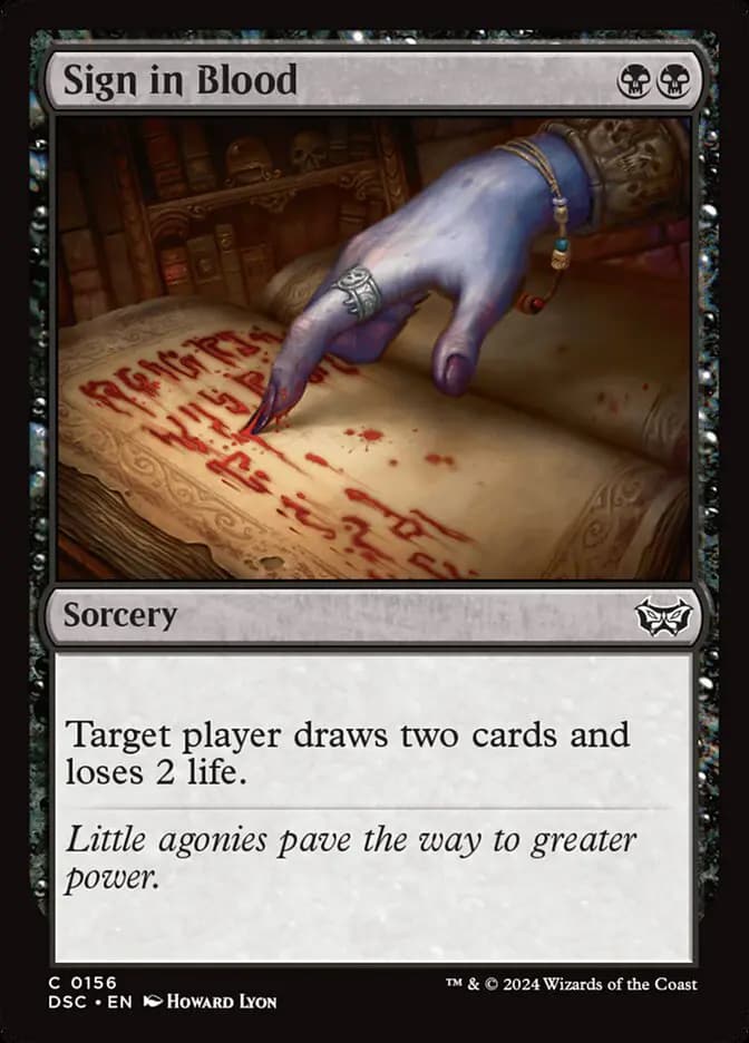 Card image of Sign in Blood