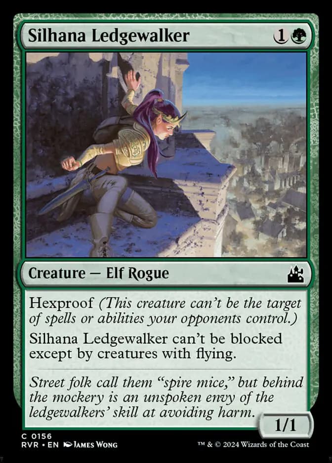 Card image of Silhana Ledgewalker