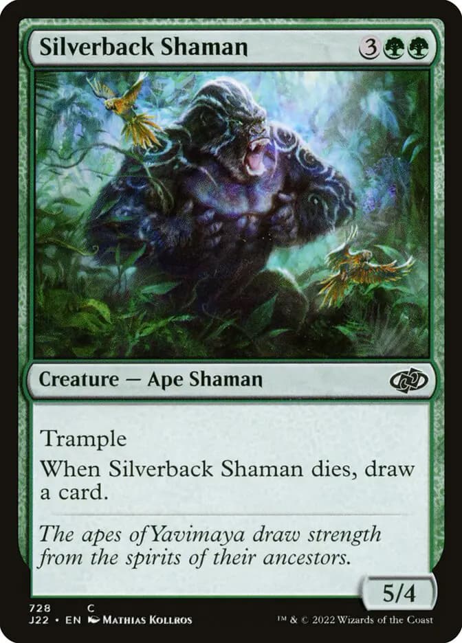 Card image of Silverback Shaman