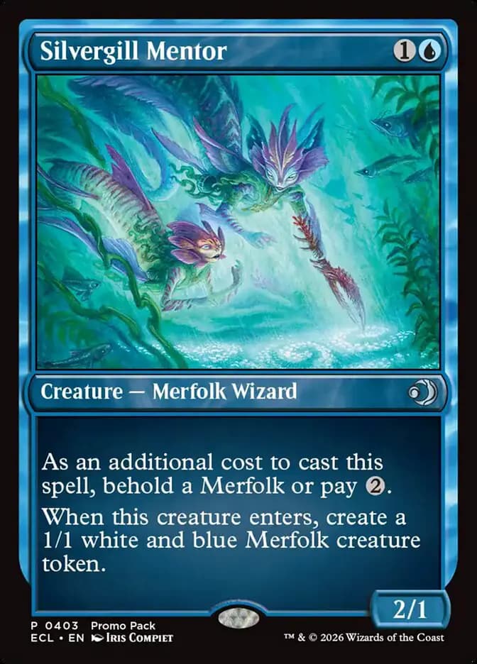 Card image of Silvergill Mentor