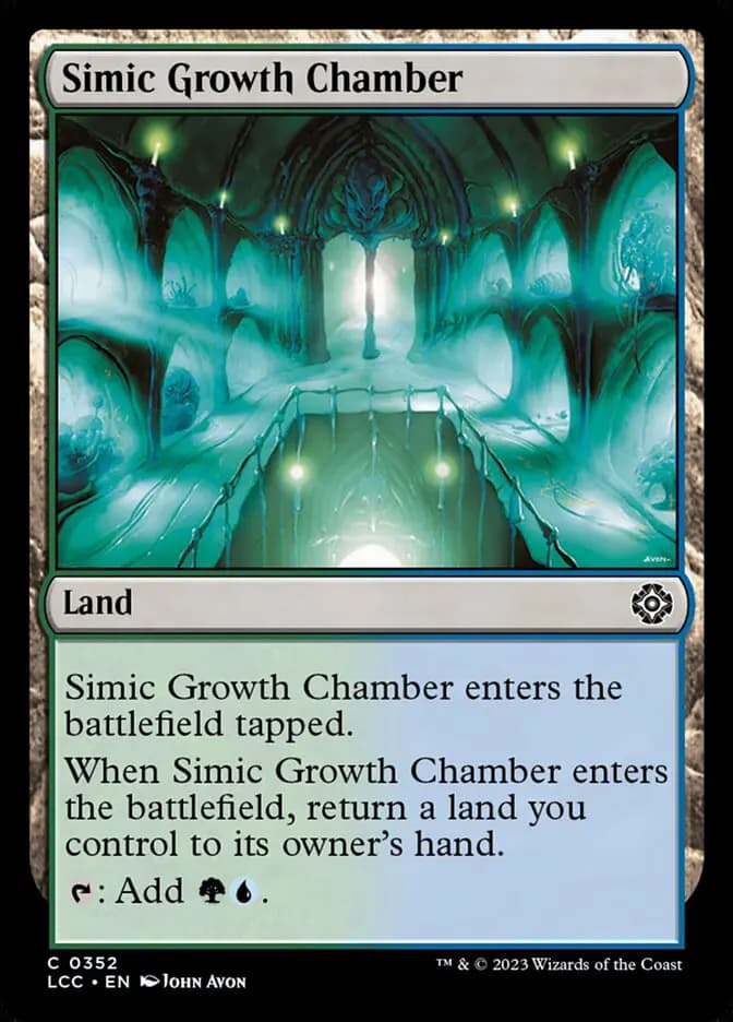 Card image of Simic Growth Chamber