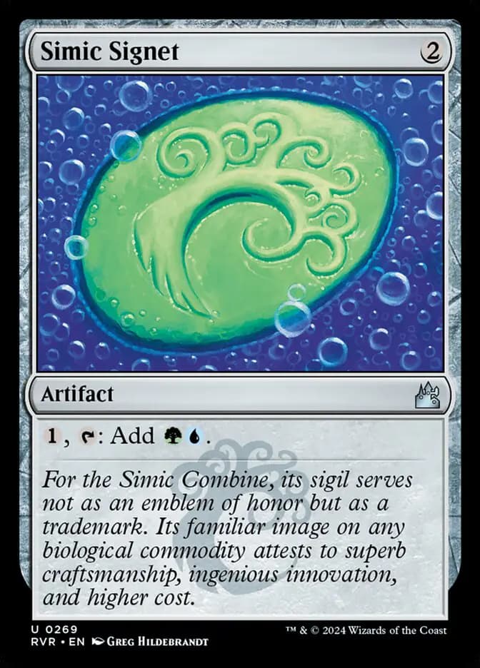 Card image of Simic Signet