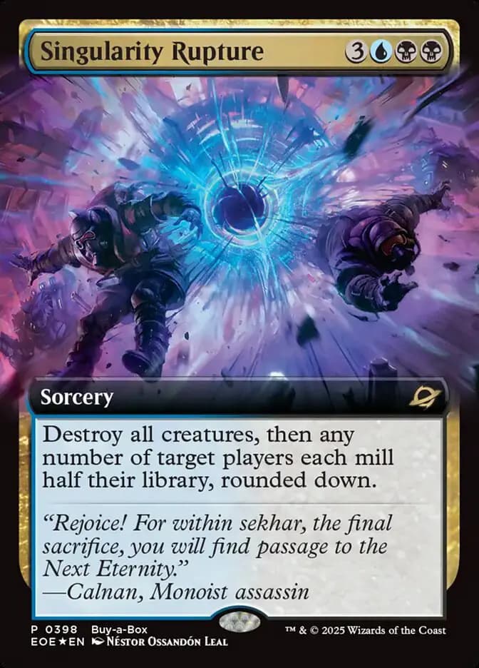 Card image of Singularity Rupture