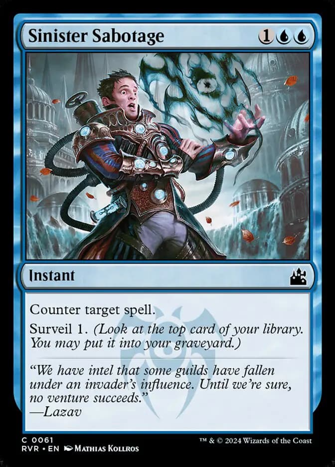 Card image of Sinister Sabotage