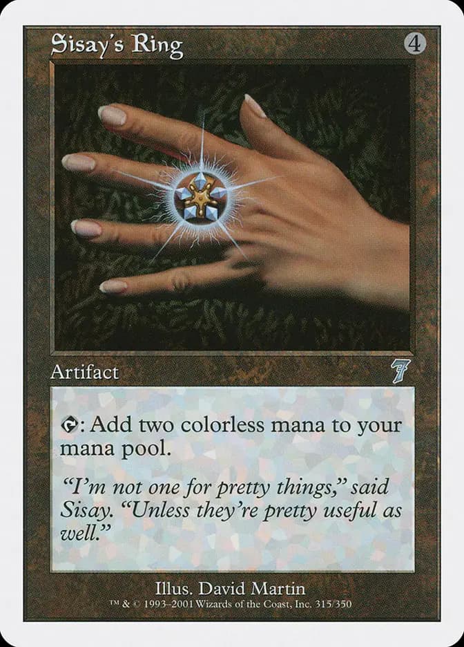 Card image of Sisay's Ring
