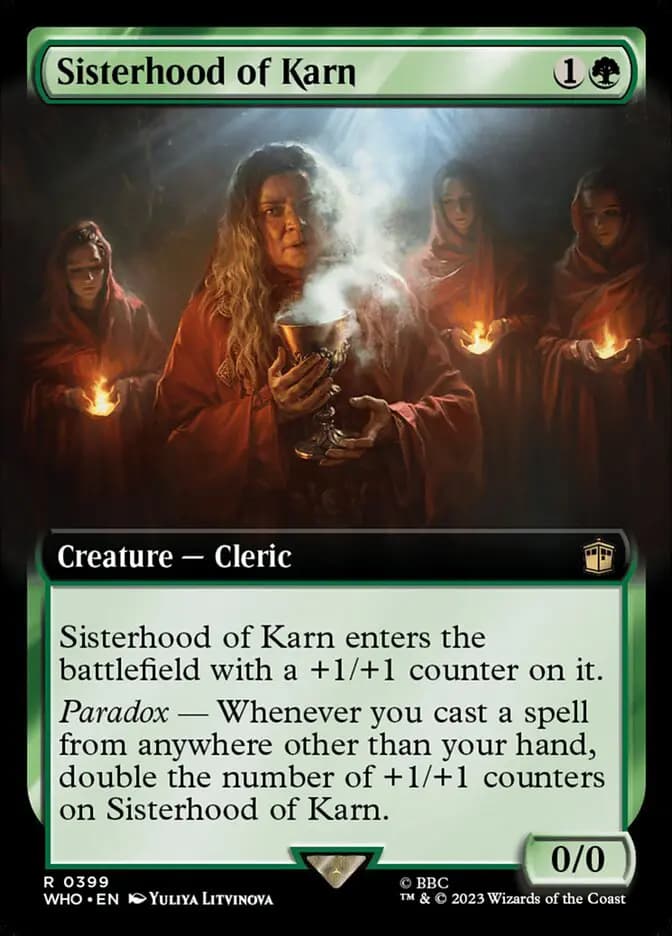 Card image of Sisterhood of Karn