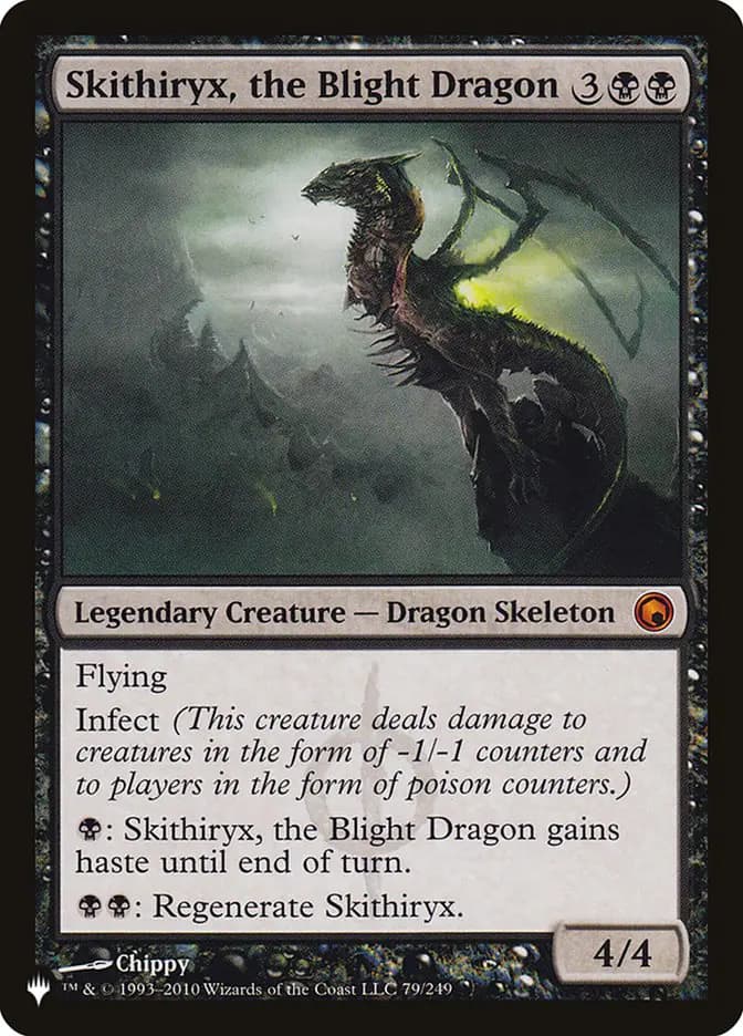 Card image of Skithiryx, the Blight Dragon