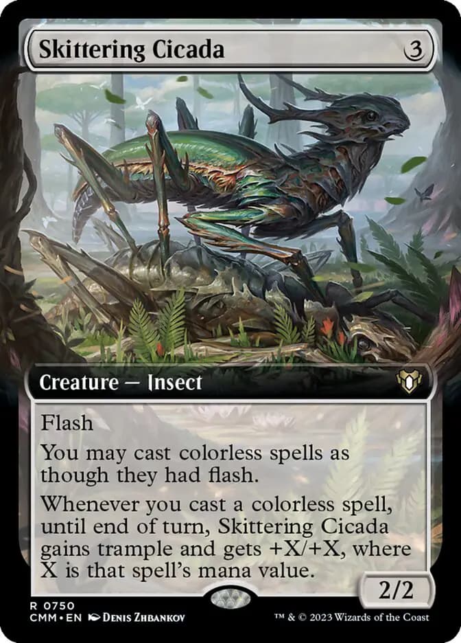 Card image of Skittering Cicada