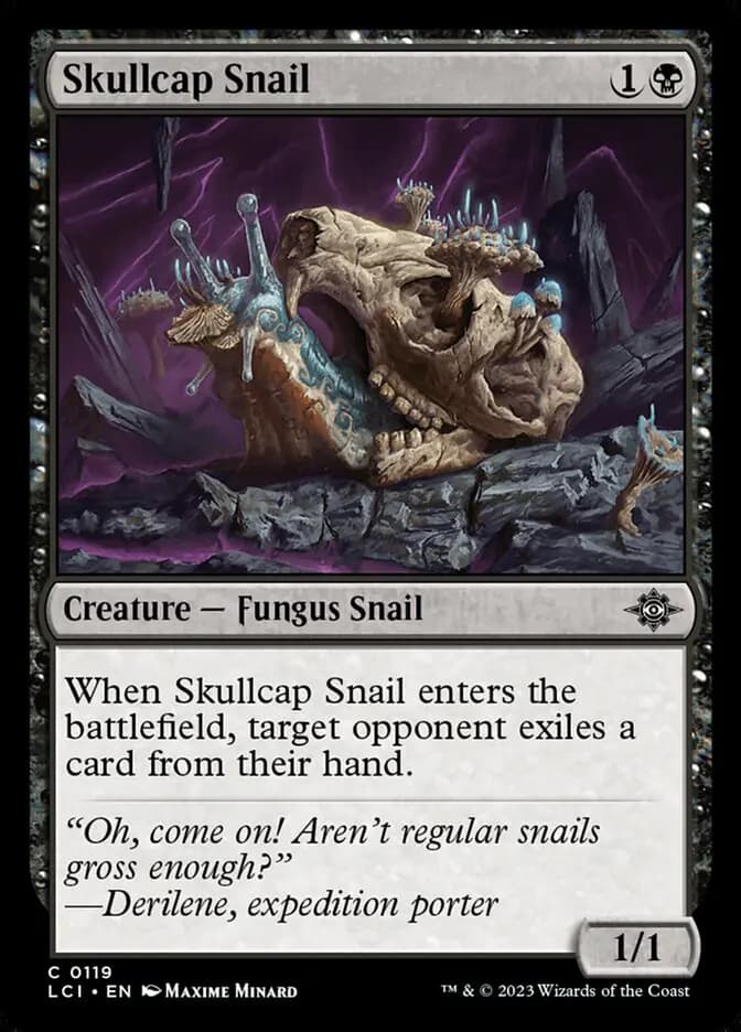 Card image of Skullcap Snail