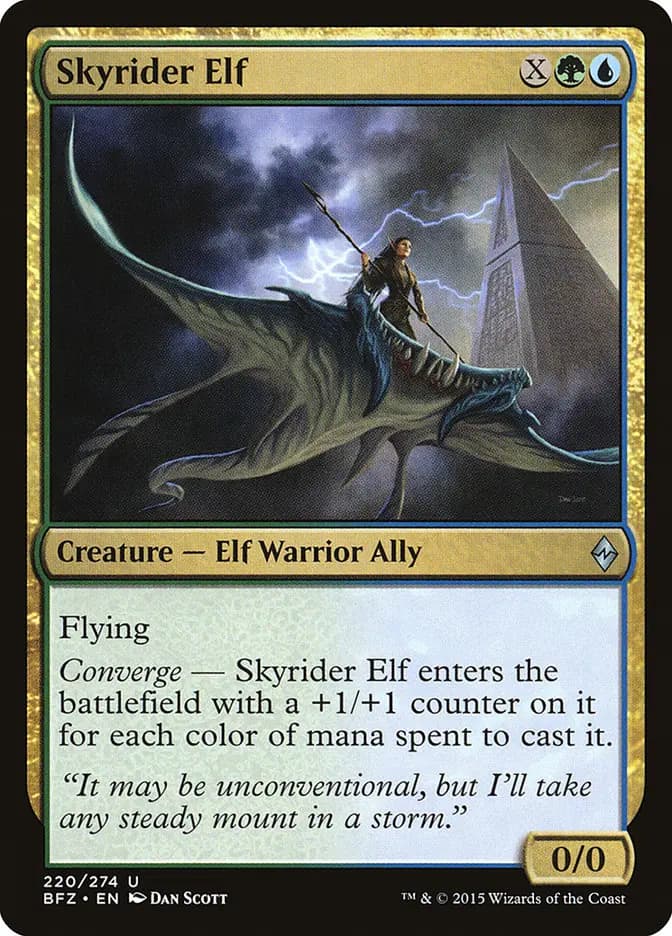 Card image of Skyrider Elf