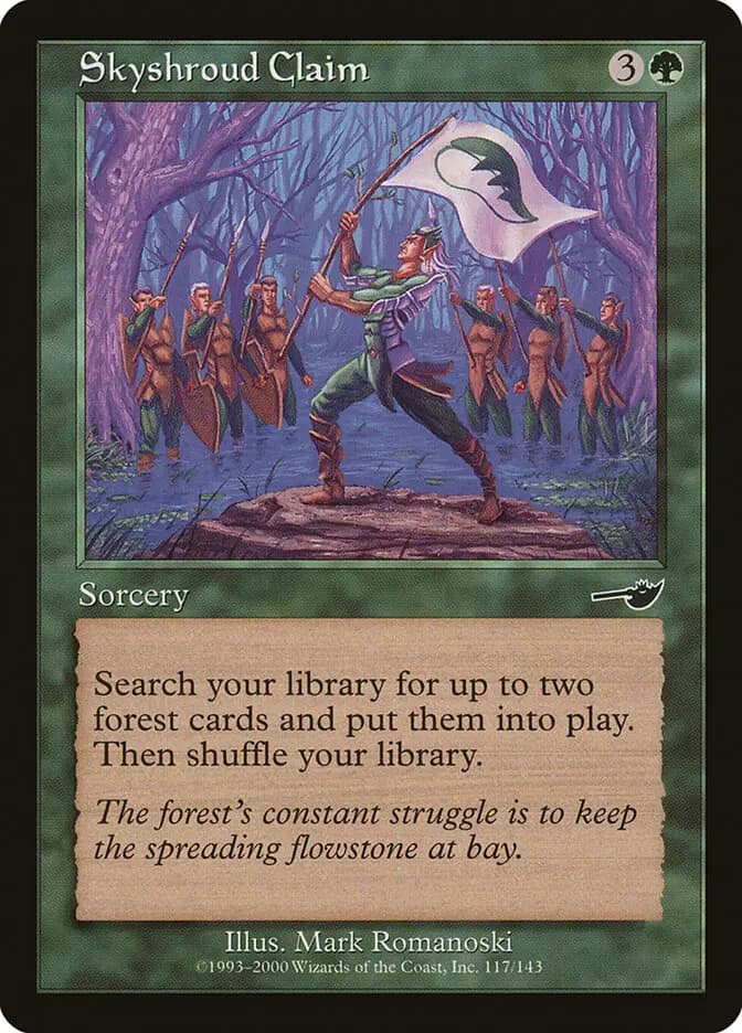 Card image of Skyshroud Claim