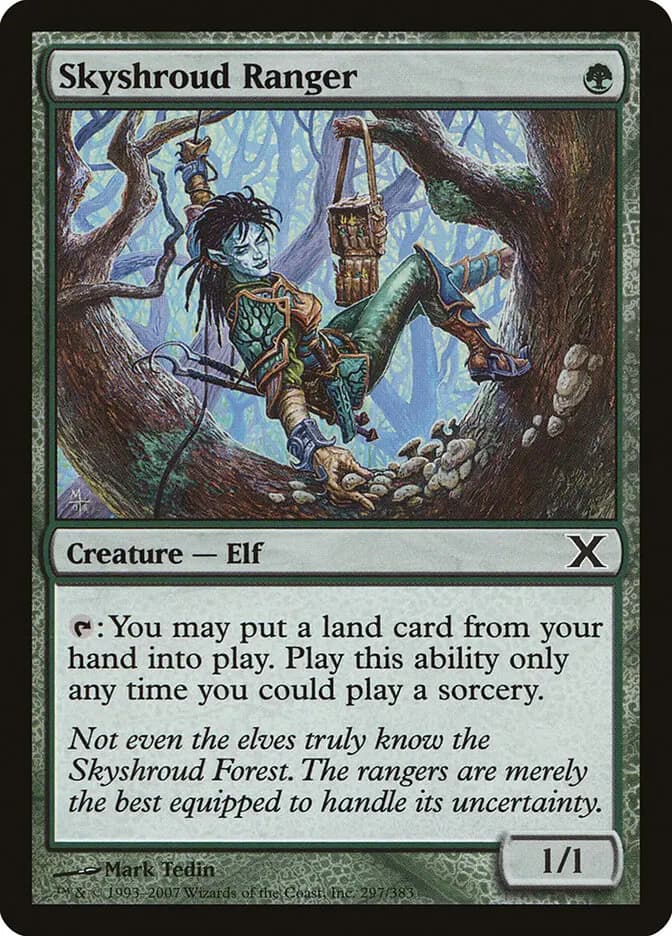 Card image of Skyshroud Ranger