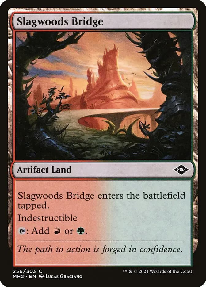 Card image of Slagwoods Bridge