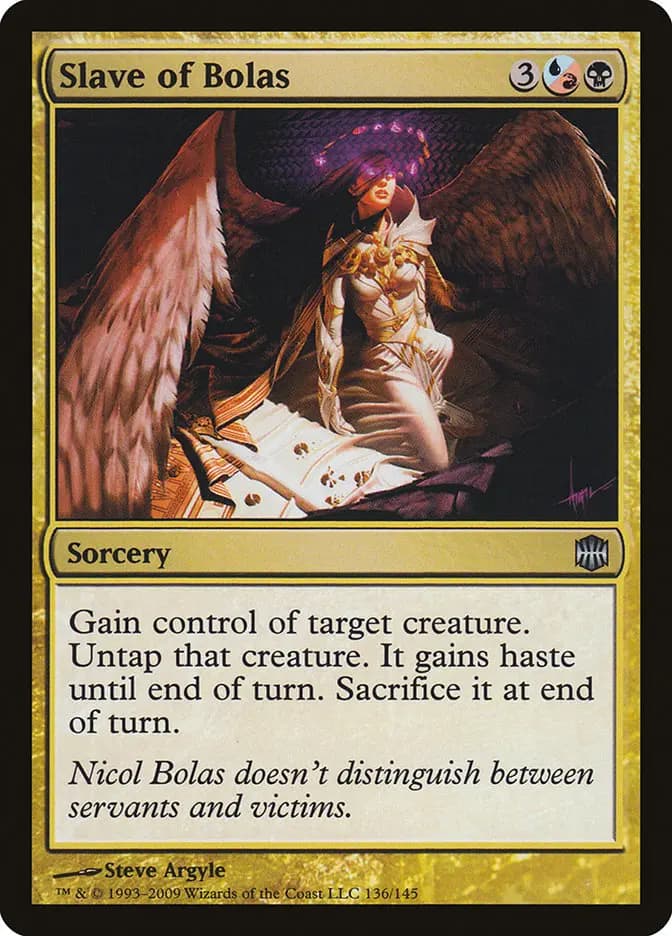 Card image of Slave of Bolas